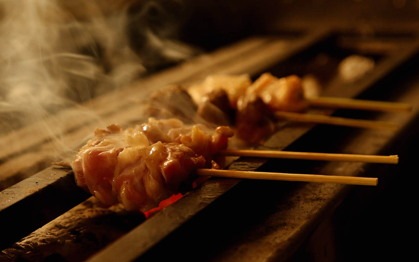 焼きシーン